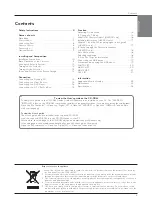 Preview for 5 page of LG HX300G Owner'S Manual