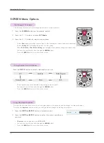 Preview for 22 page of LG HX350 Owner'S Manual