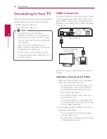 Предварительный просмотр 16 страницы LG HX46R Owner'S Manual