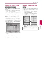 Предварительный просмотр 41 страницы LG HX46R Owner'S Manual