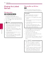 Предварительный просмотр 36 страницы LG HX753W Owner'S Manual