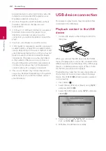 Предварительный просмотр 22 страницы LG HX806SH Owner'S Manual