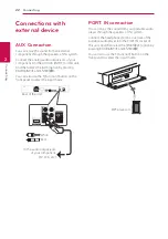 Preview for 22 page of LG HX906CB Owner'S Manual