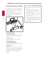 Preview for 16 page of LG HX906SB Owner'S Manual