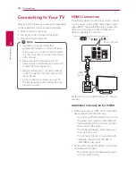 Предварительный просмотр 18 страницы LG HX906SB Owner'S Manual