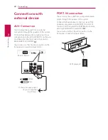 Предварительный просмотр 22 страницы LG HX906SB Owner'S Manual