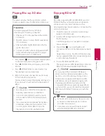 Предварительный просмотр 37 страницы LG HX906SB Owner'S Manual