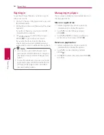 Preview for 54 page of LG HX906SB Owner'S Manual