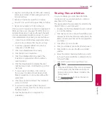 Предварительный просмотр 61 страницы LG HX906SB Owner'S Manual