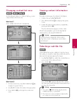 Preview for 45 page of LG HX966SZ Owner'S Manual