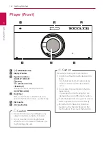 Preview for 14 page of LG HX976CZ Owner'S Manual