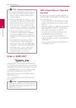 Preview for 24 page of LG HX976CZ Owner'S Manual