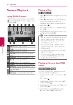 Preview for 42 page of LG HX976CZ Owner'S Manual