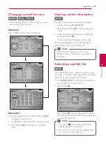 Preview for 49 page of LG HX976CZ Owner'S Manual