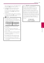 Preview for 55 page of LG HX976CZ Owner'S Manual