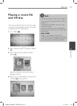 Предварительный просмотр 55 страницы LG HX995DF Owner'S Manual