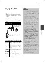 Preview for 63 page of LG HX995DF Owner'S Manual