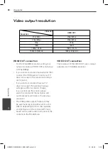 Предварительный просмотр 88 страницы LG HX995DF Owner'S Manual