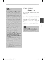 Preview for 27 page of LG HX995TZ Owner'S Manual