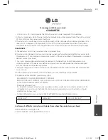 Предварительный просмотр 99 страницы LG HX995TZ Owner'S Manual