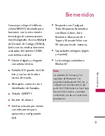 Предварительный просмотр 10 страницы LG Imprint (Spanish) Manual Del Propietario