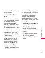 Предварительный просмотр 16 страницы LG Imprint (Spanish) Manual Del Propietario