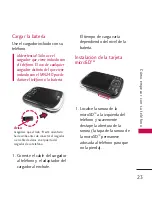 Предварительный просмотр 24 страницы LG Imprint (Spanish) Manual Del Propietario