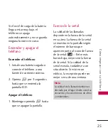 Предварительный просмотр 26 страницы LG Imprint (Spanish) Manual Del Propietario