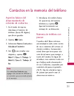 Предварительный просмотр 32 страницы LG Imprint (Spanish) Manual Del Propietario