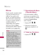 Предварительный просмотр 57 страницы LG Imprint (Spanish) Manual Del Propietario