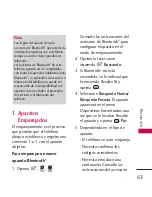 Предварительный просмотр 64 страницы LG Imprint (Spanish) Manual Del Propietario