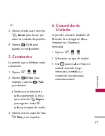 Предварительный просмотр 72 страницы LG Imprint (Spanish) Manual Del Propietario