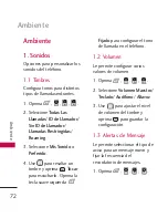 Предварительный просмотр 73 страницы LG Imprint (Spanish) Manual Del Propietario