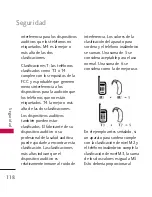 Предварительный просмотр 119 страницы LG Imprint (Spanish) Manual Del Propietario