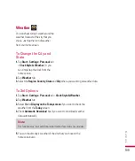 Preview for 98 page of LG Incite GW825 User Manual