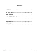 Preview for 2 page of LG INFINIA 47LE8500 Service Manual