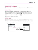 Preview for 35 page of LG INTUITION User Manual