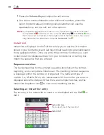 Preview for 50 page of LG INTUITION User Manual