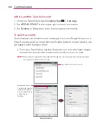 Preview for 102 page of LG INTUITION User Manual