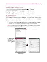 Preview for 99 page of LG Intuituon User Manual