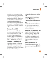 Preview for 39 page of LG Invision CB630 User Manual