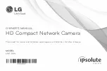 Preview for 1 page of LG Ipsolute LW130W-D Owner'S Manual