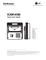 LG IrisAccess iCAM4100 Quick Start Manual preview