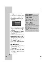 Preview for 20 page of LG J10D-SA Owner'S Manual