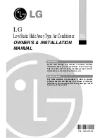 Preview for 1 page of LG JB-B2156QC Owners & Installation Manual