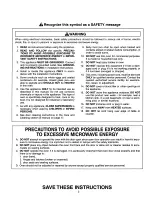 Предварительный просмотр 3 страницы LG JMC8127DD Owner'S Manual