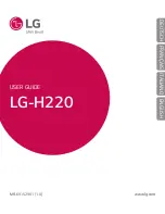 Preview for 1 page of LG Joy H220 User Manual