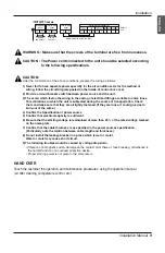 Preview for 9 page of LG JRNU09GTPA4 Installation Manual