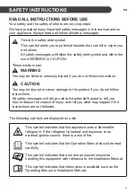 Preview for 3 page of LG JW-Q09WUZA Owner'S Manual