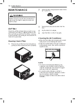 Preview for 16 page of LG JW-Q12WUXA Owner'S Manual